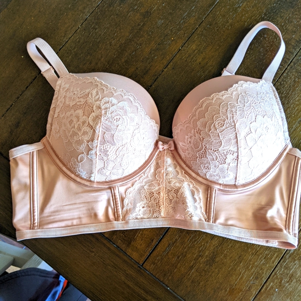 Torrid longline lace bra